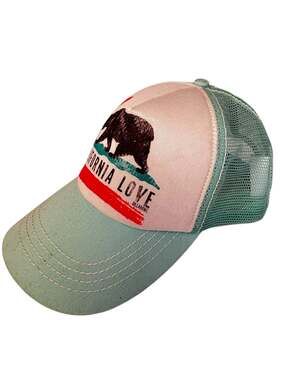 Billabong California Love Pitstop Mesh Trucker Snapback Hat